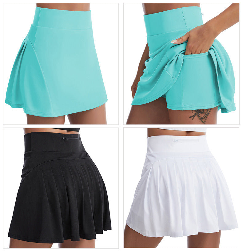 Women's Tennis Golf Skirts High Waisted with Pockets