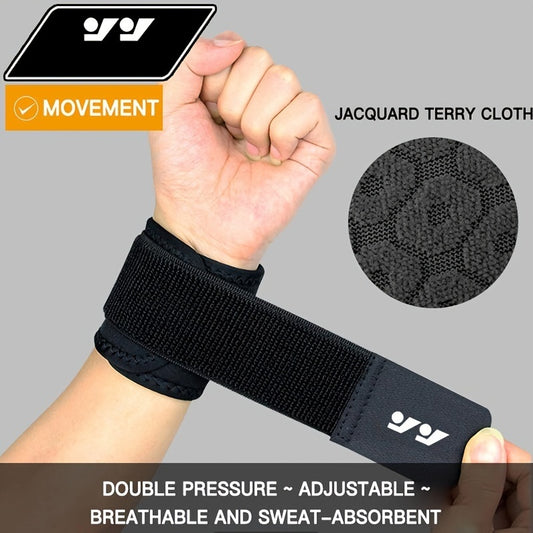 1pc Fitness Training Wrist Strap; Anti Sprain Protectors; Badminton; Volleyball; Basketball; Fitness Wristbands For Men And Women; Fitness Protection And Fixed Bandages